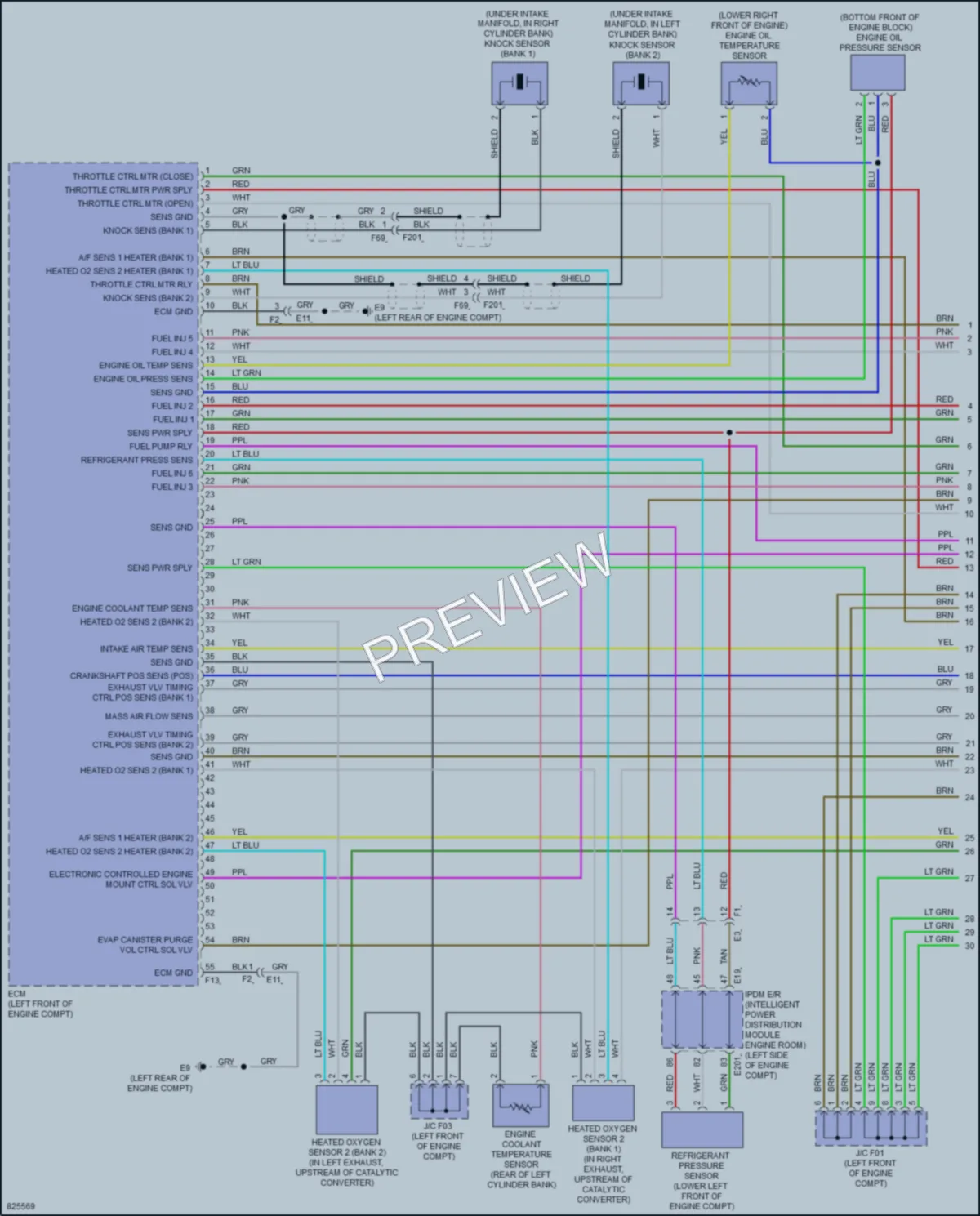 2023 Nissan Maxima Engine Performance wiring diagram preview