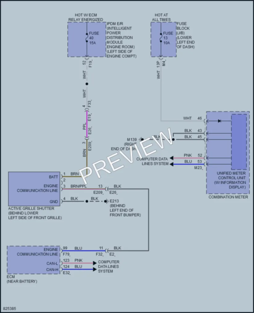 2023 Nissan Murano Active Bodyworks wiring diagram preview
