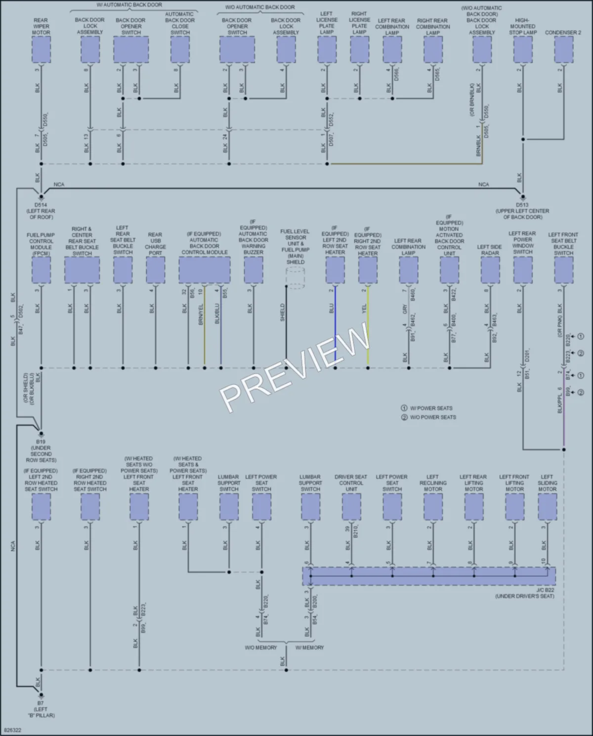 2023 Nissan Murano Ground Distribution wiring diagram preview