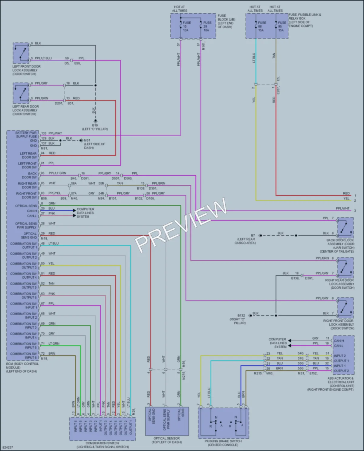 2023 Nissan Pathfinder Headlights wiring diagram preview