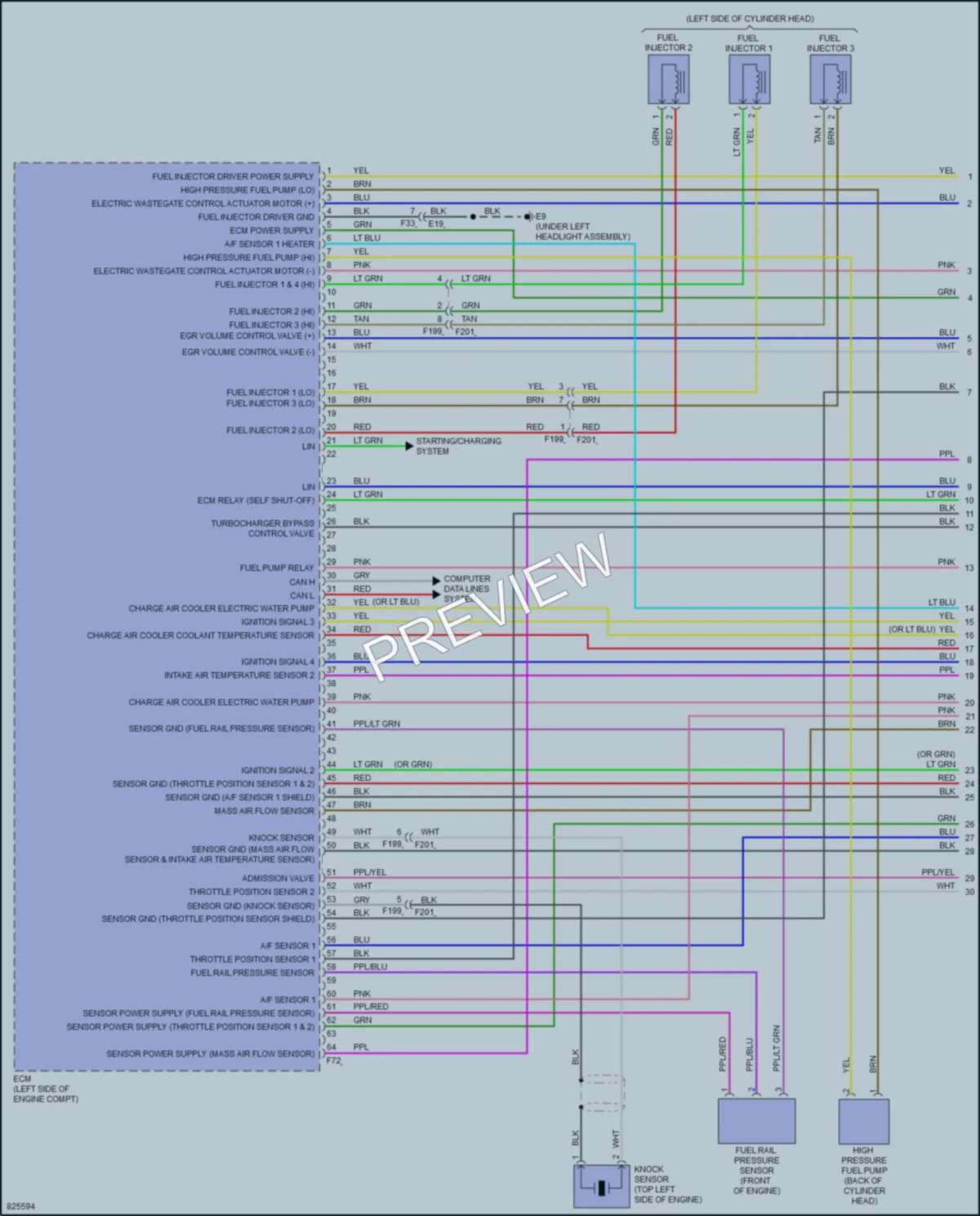 2023 Nissan Rogue Engine Performance wiring diagram preview