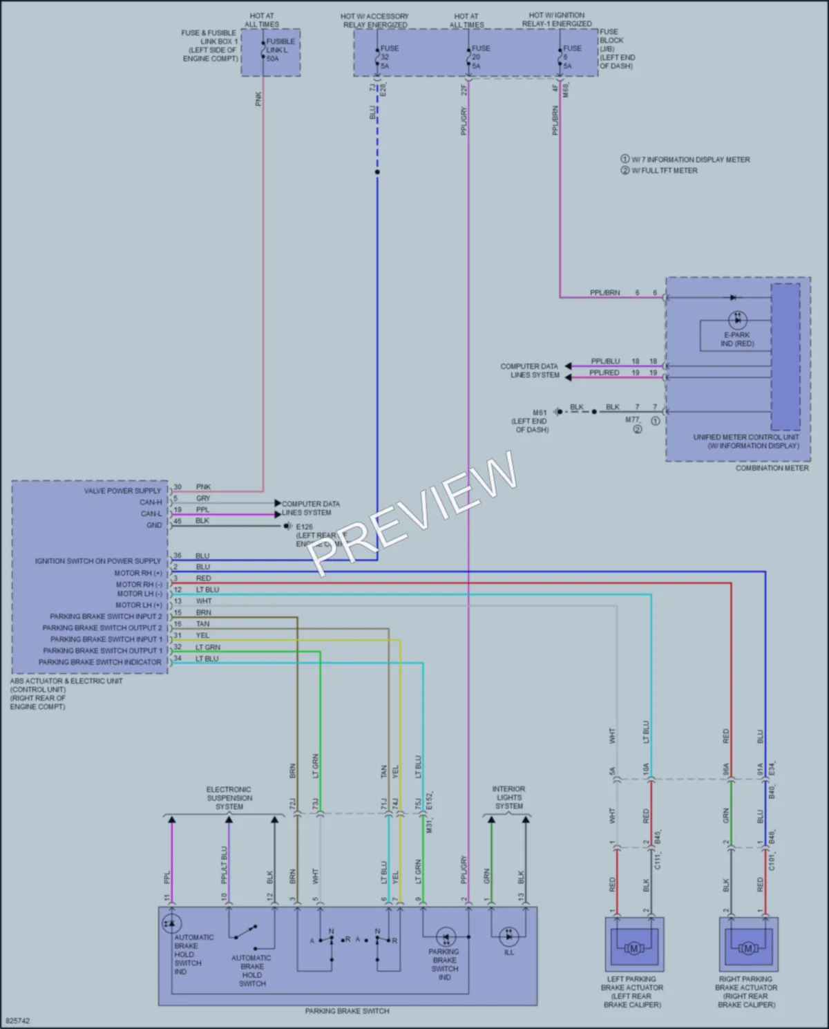 2023 Nissan Rogue Shift Interlock wiring diagram preview