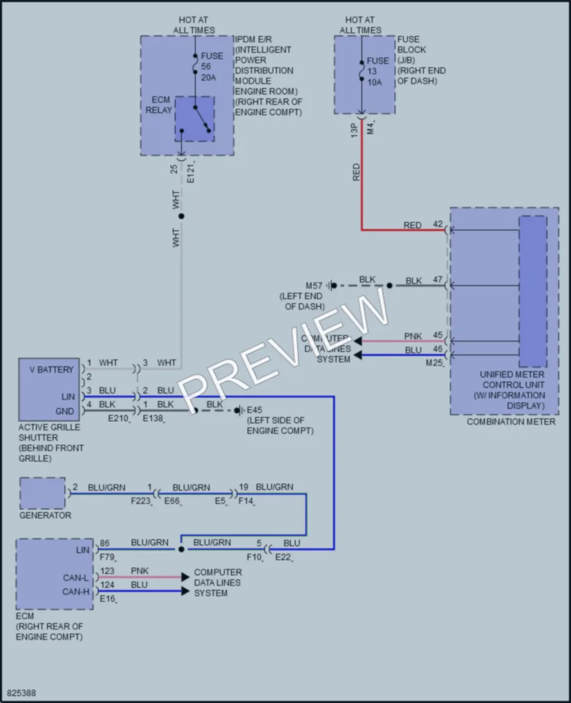2023 Nissan TitanXD Active Bodyworks wiring diagram preview