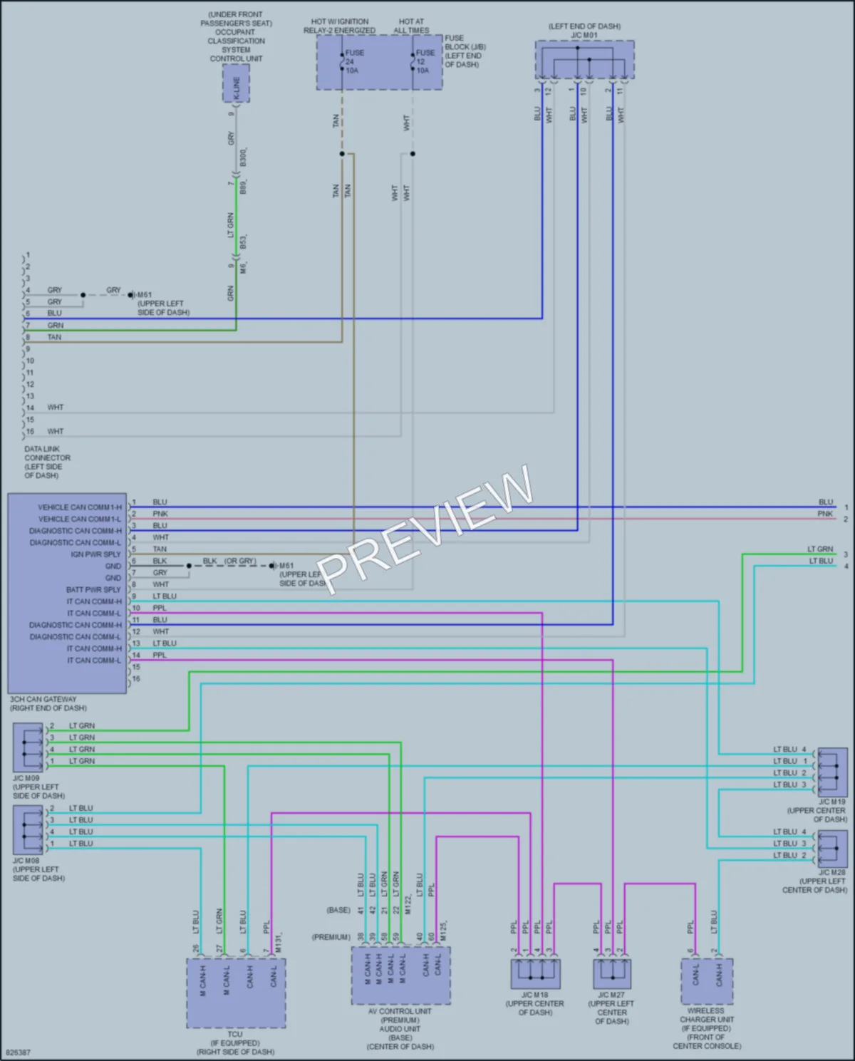 2023 Nissan Versa Computer Data Lines wiring diagram preview