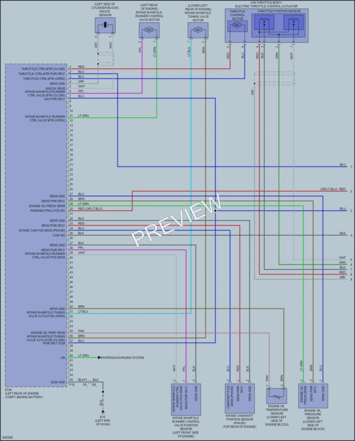 2023 Nissan Versa Engine Performance wiring diagram preview