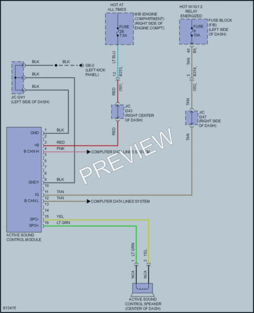 2023 Subaru BRZ Active Bodyworks wiring diagram preview