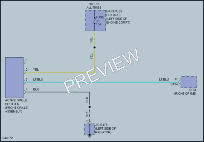 2023 Subaru Crosstrek Active Bodyworks wiring diagram preview
