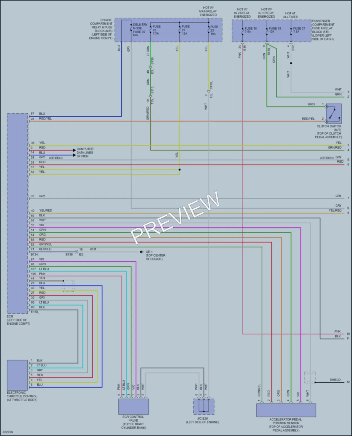 2023 Subaru Impreza Cruise Control wiring diagram preview