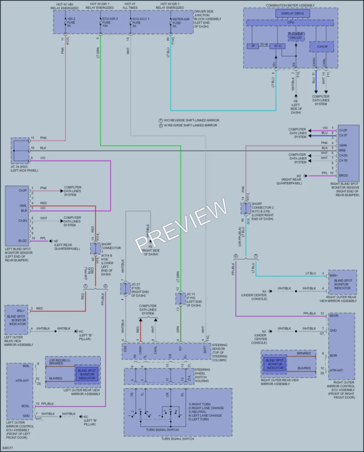2023 Subaru Solterra Navigation wiring diagram preview