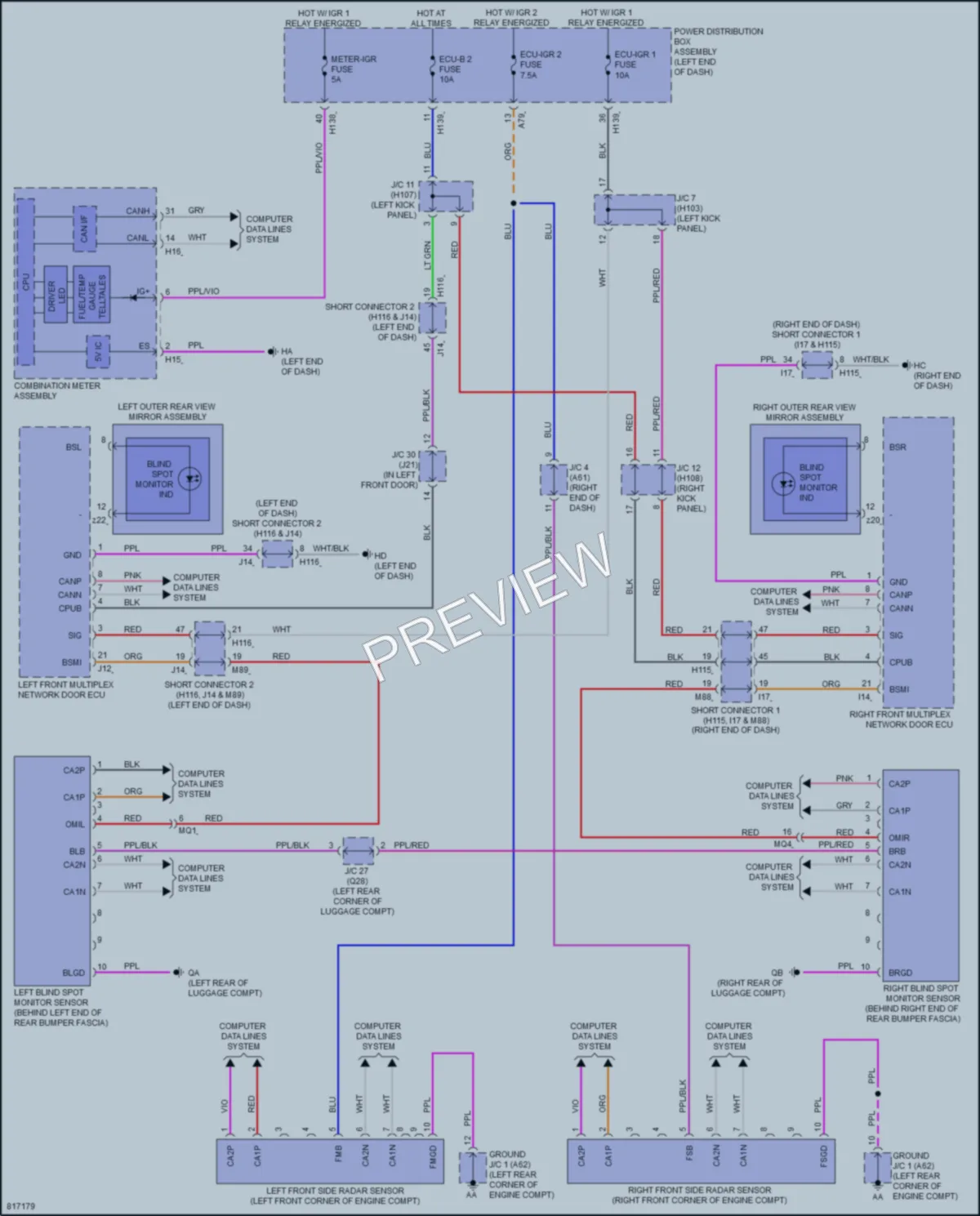 2023 Toyota CrownHybrid Navigation wiring diagram preview