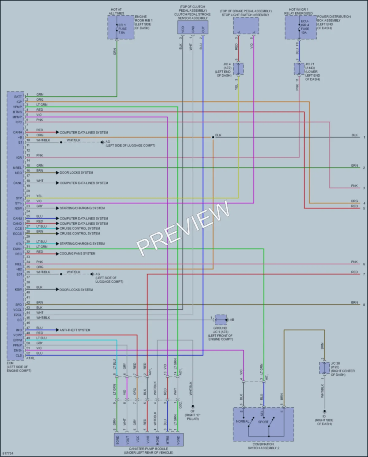 2023 Toyota GRCorolla Engine Performance wiring diagram preview