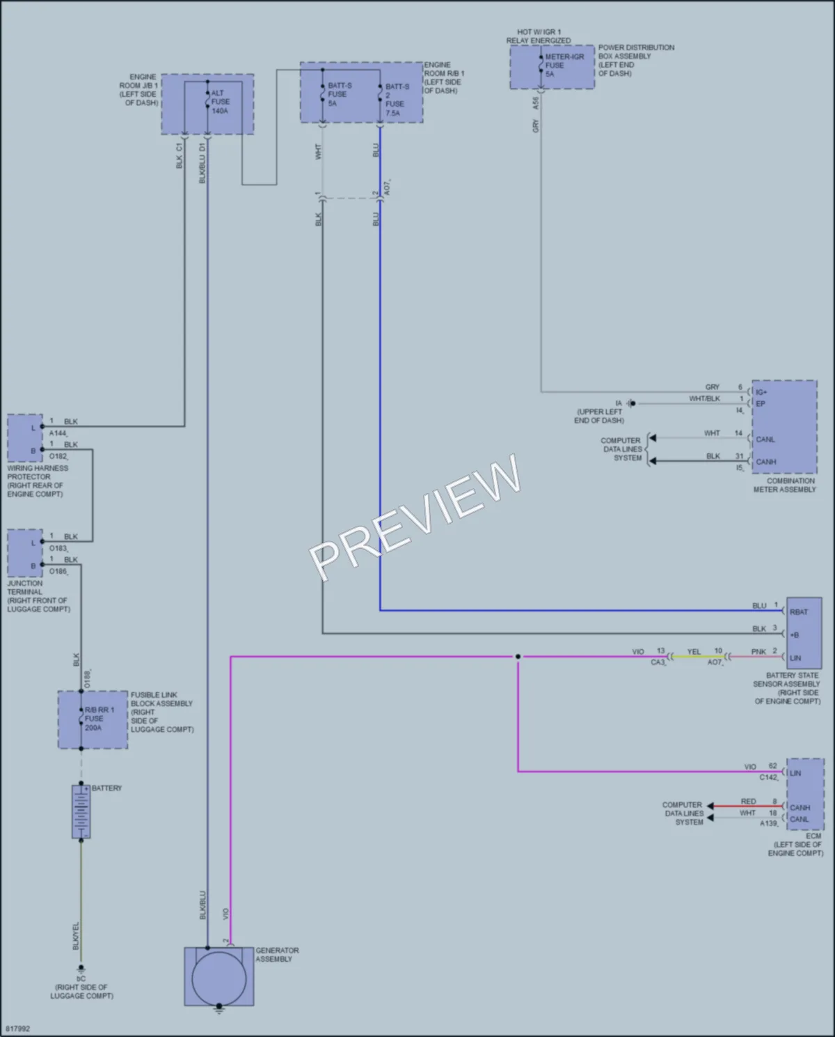 2023 Toyota GRCorolla Starting Charging wiring diagram preview