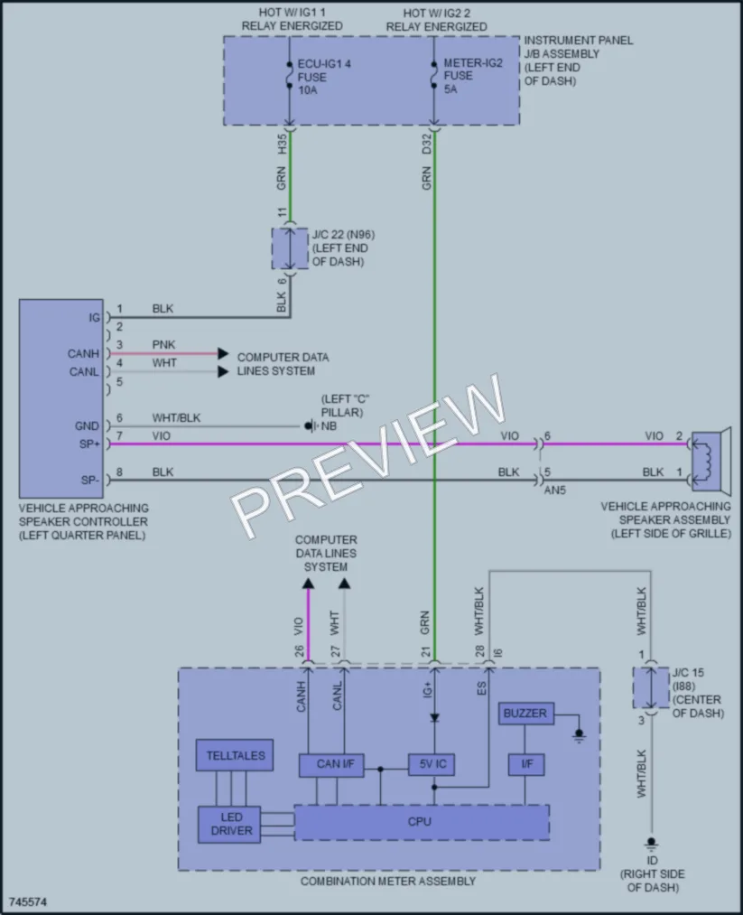 2023 Toyota PriusPrime Active Bodyworks wiring diagram preview