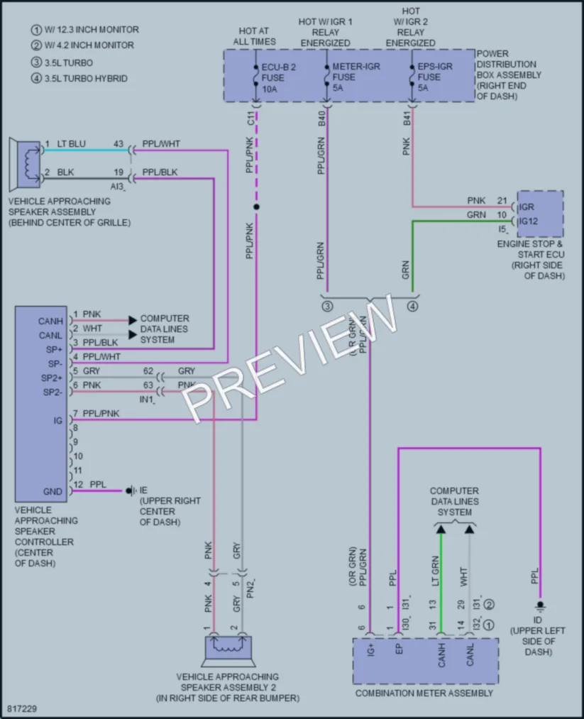 2023 Toyota TundraHybrid Active Bodyworks wiring diagram preview