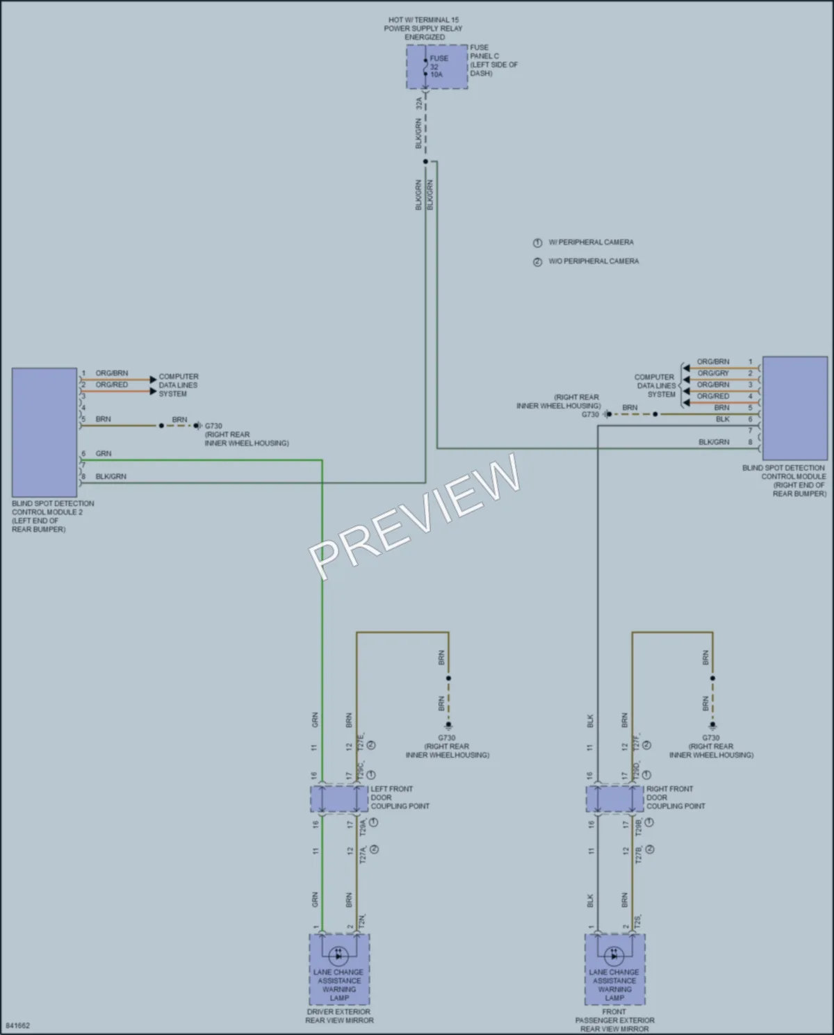 2023 Volkswagen Atlas Navigation wiring diagram preview