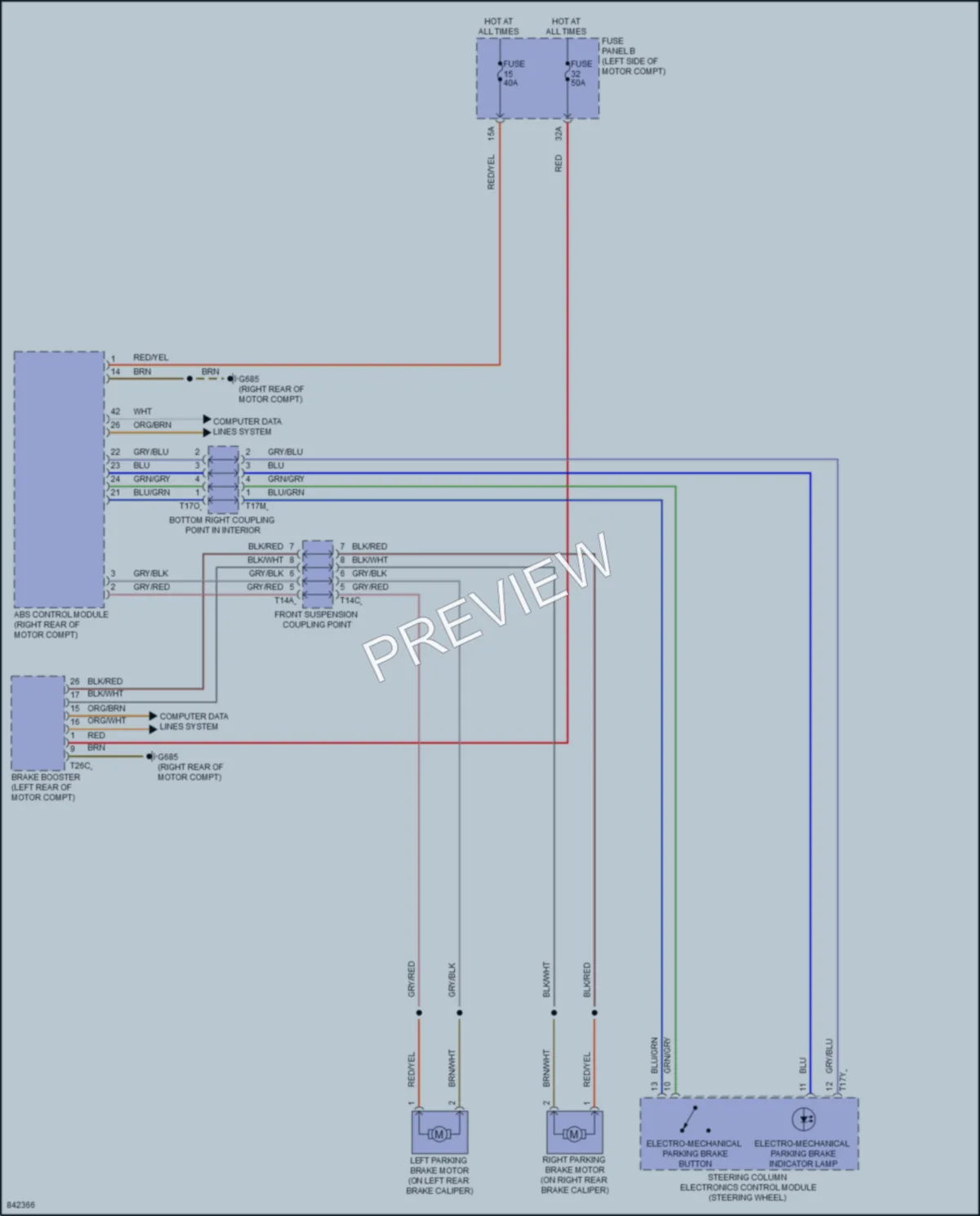 2023 Volkswagen ID4 Shift Interlock wiring diagram preview