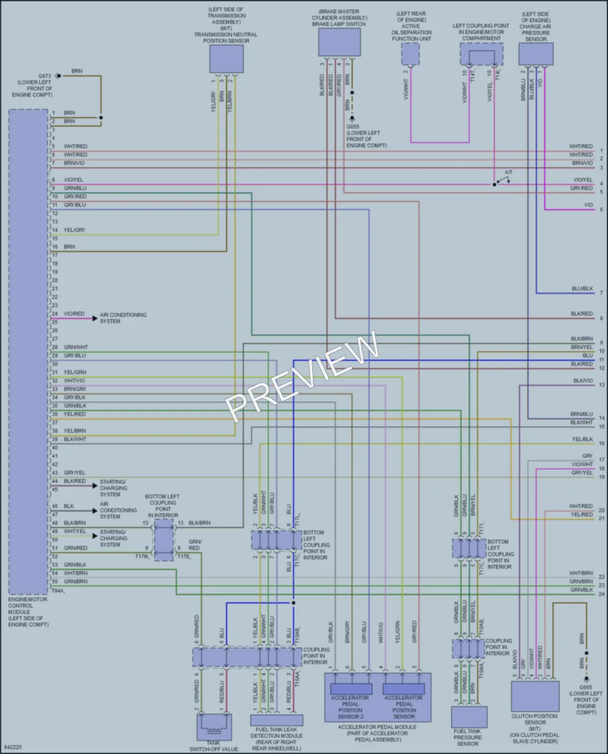 2023 Volkswagen JettaGLI Engine Performance wiring diagram preview