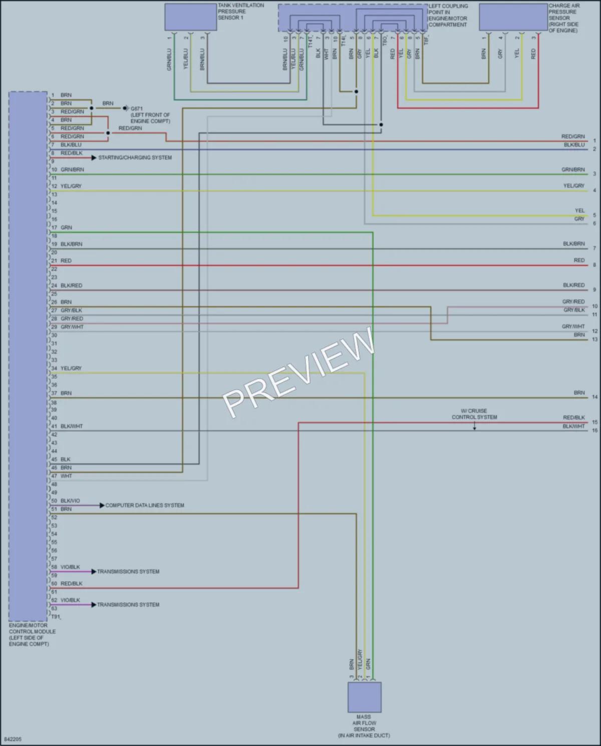 2023 Volkswagen Tiguan Engine Performance wiring diagram preview