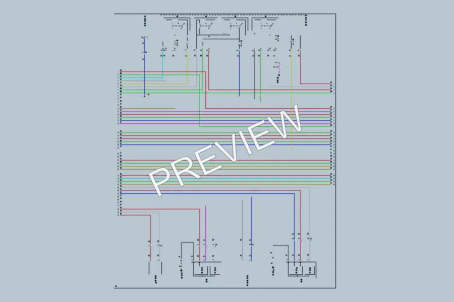 2024 Acura RDX Power Door Locks wiring diagram preview
