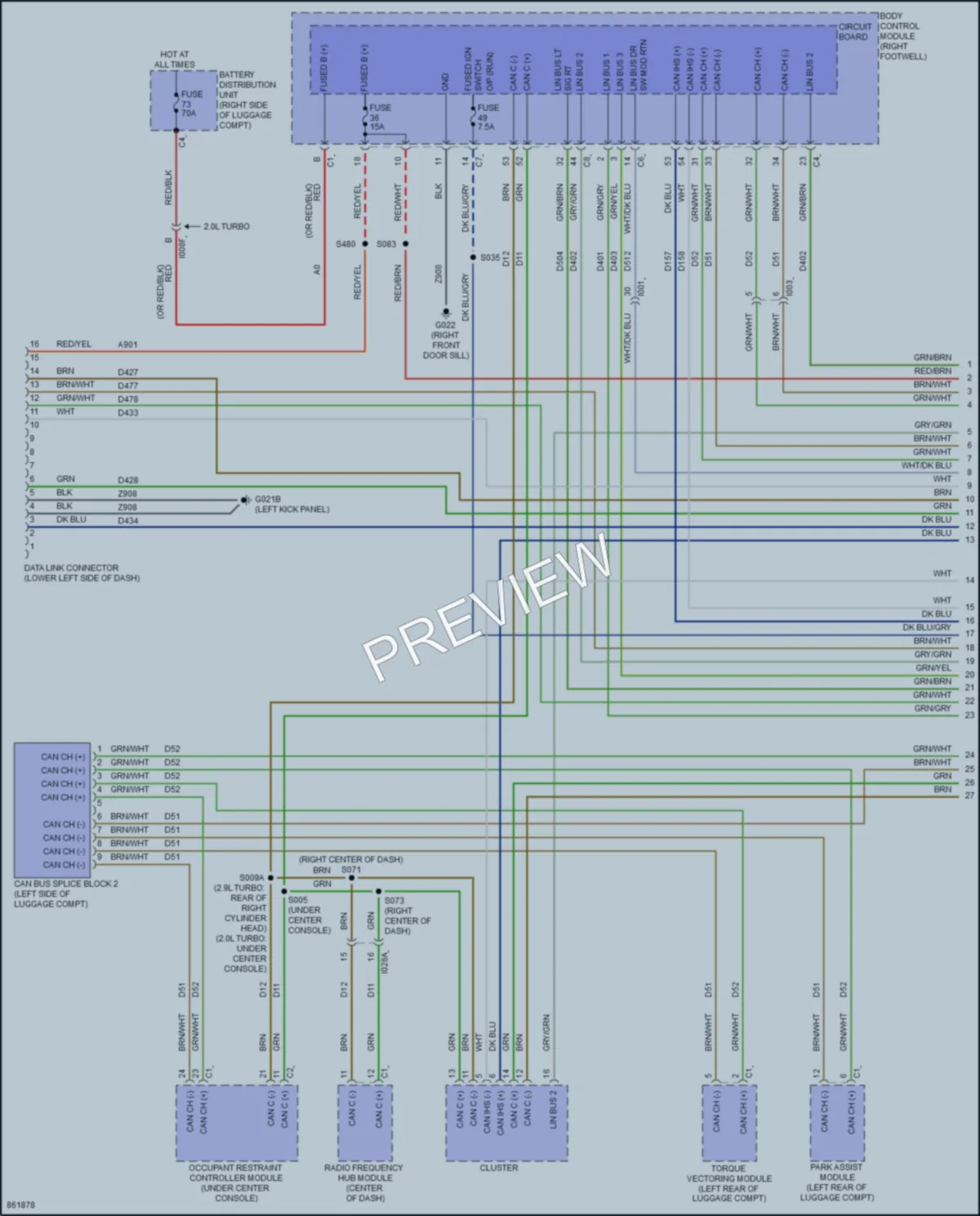 2024 AlfaRomeo Giulia Computer Data Lines Wiring Diagrams protected preview