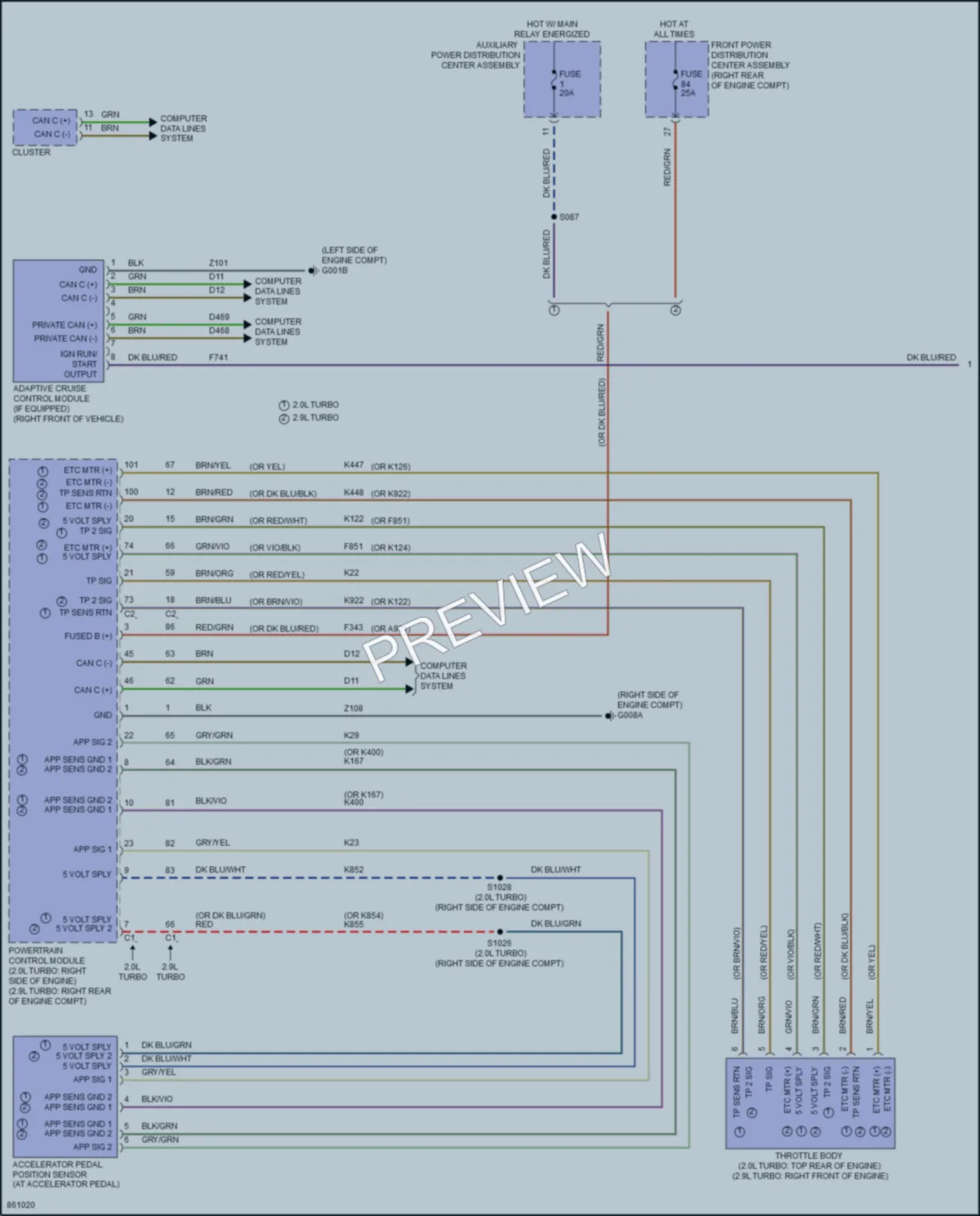2024 AlfaRomeo Giulia Cruise Control Wiring Diagrams protected preview
