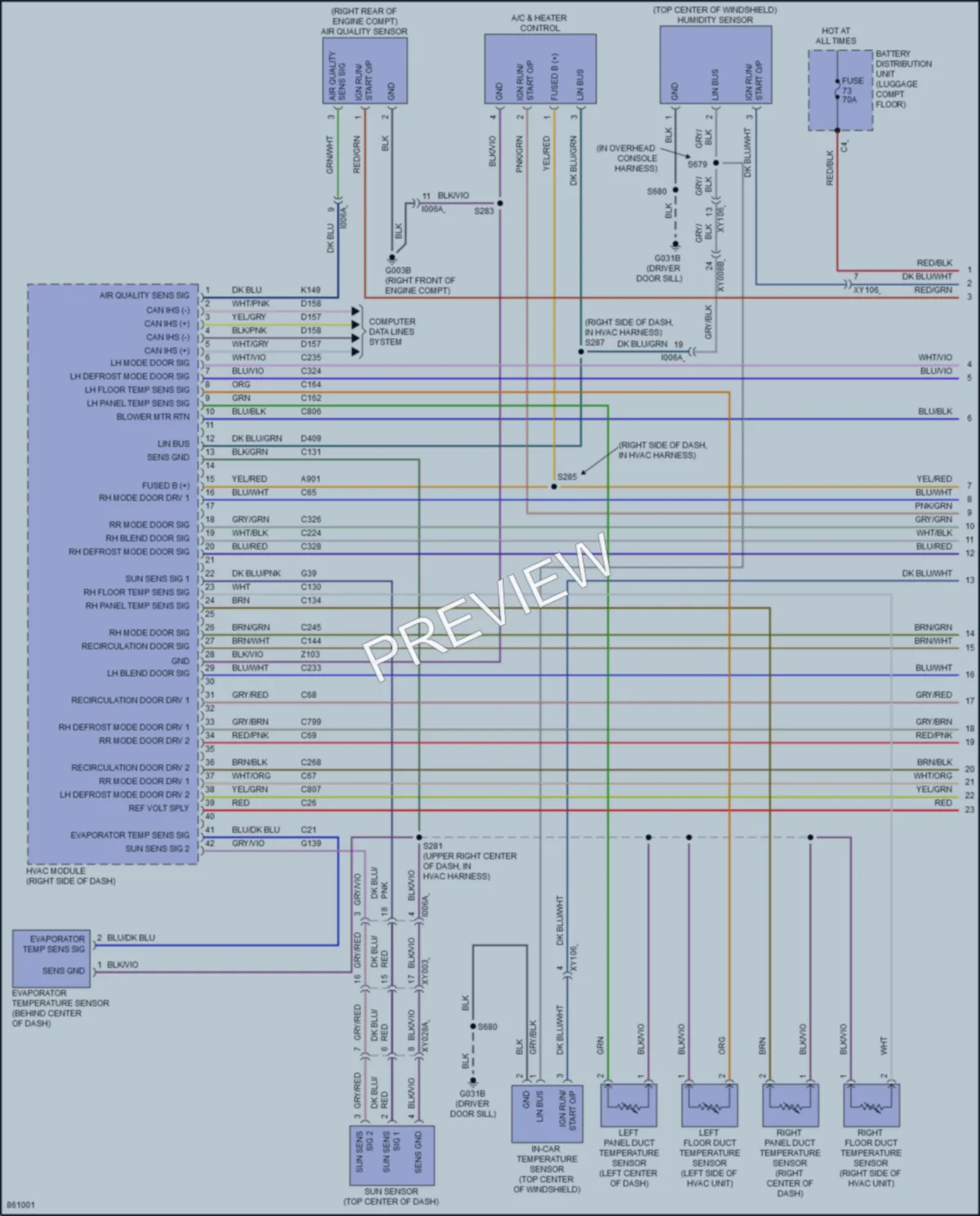 2024 AlfaRomeo Stelvio Air Conditioning wiring diagram preview