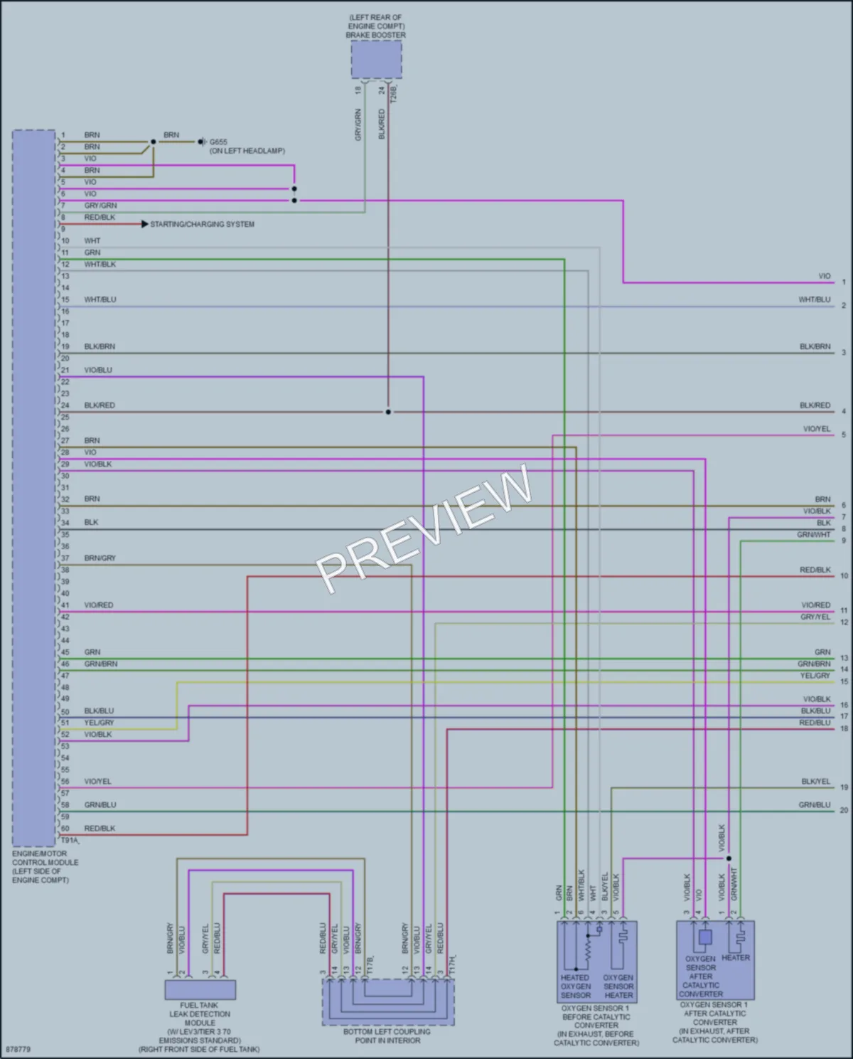 2024 Audi A3 Engine Performance wiring diagram preview