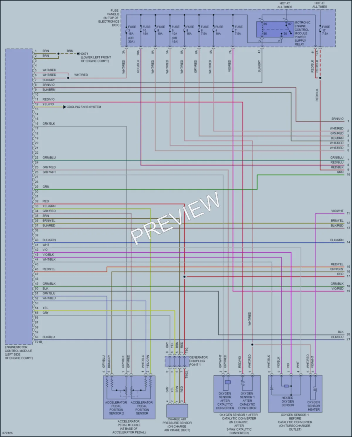 2024 Audi Q3 Engine Performance wiring diagram preview