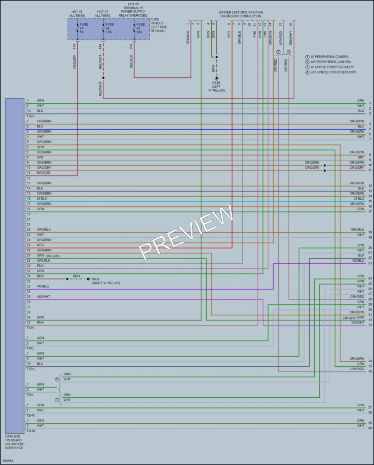 2024 Audi Q4etron Computer Data Lines wiring diagram preview