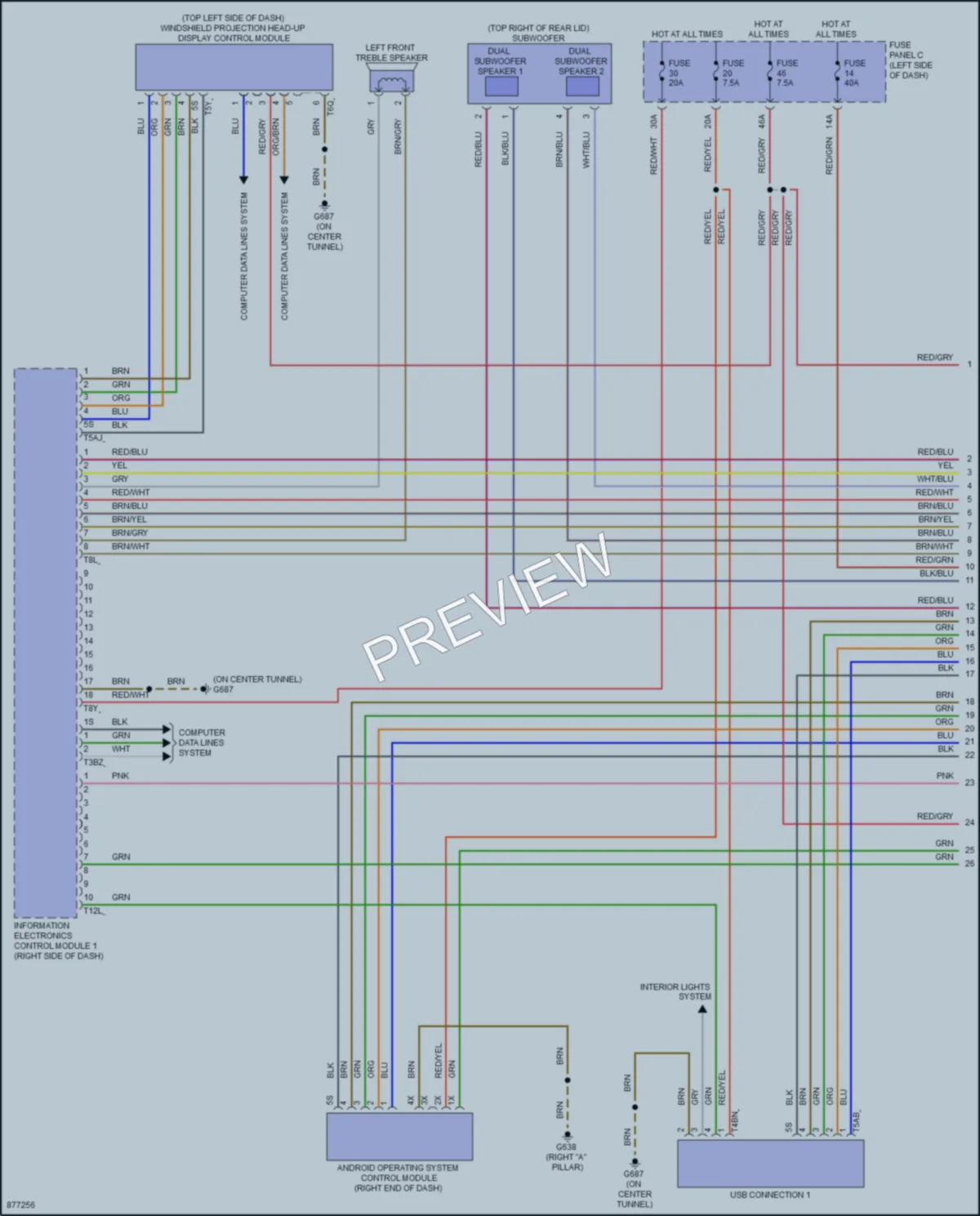 2024 Audi Q4etron Radio wiring diagram preview