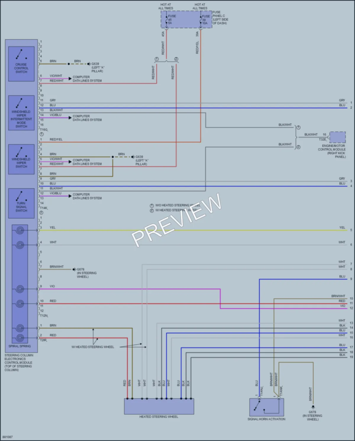 2024 Audi Q4etronSportback Body Control Modules wiring diagram preview