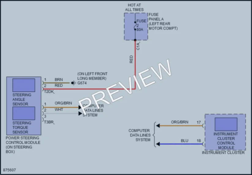 2024 Audi Q4etronSportback Electronic Power Steering wiring diagram preview