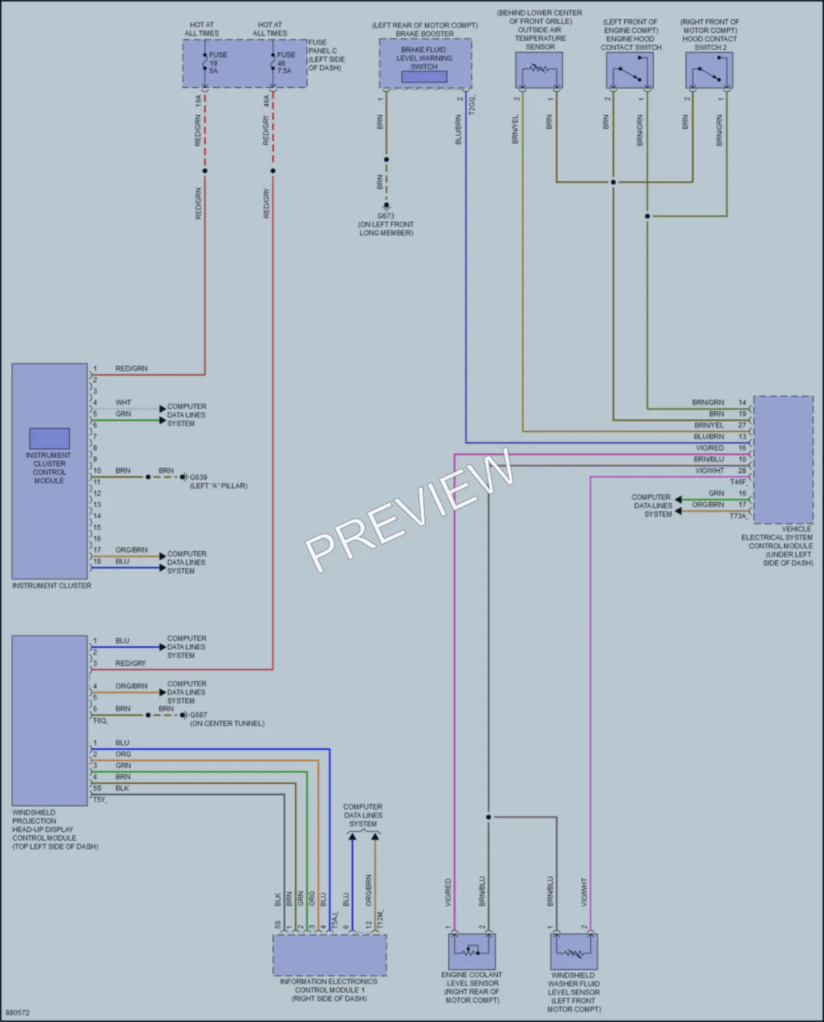 2024 Audi Q4etronSportback Instrument Cluster wiring diagram preview