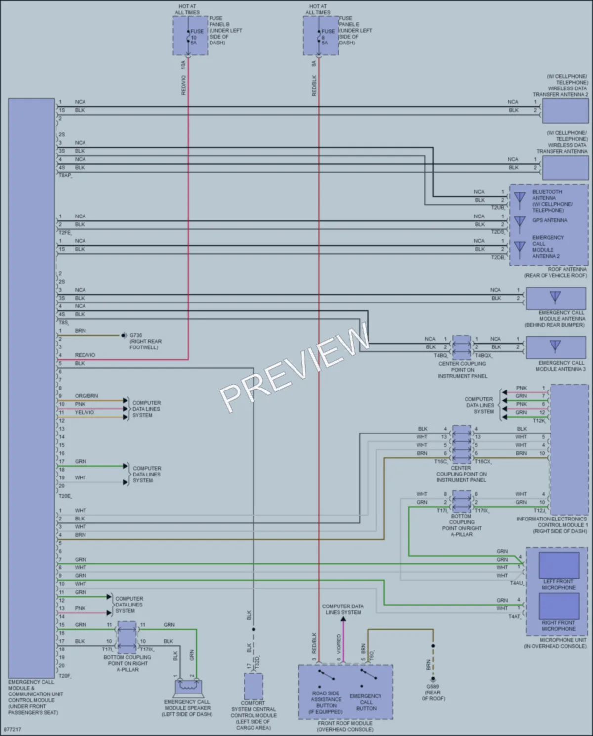 2024 Audi Q8 Navigation wiring diagram preview