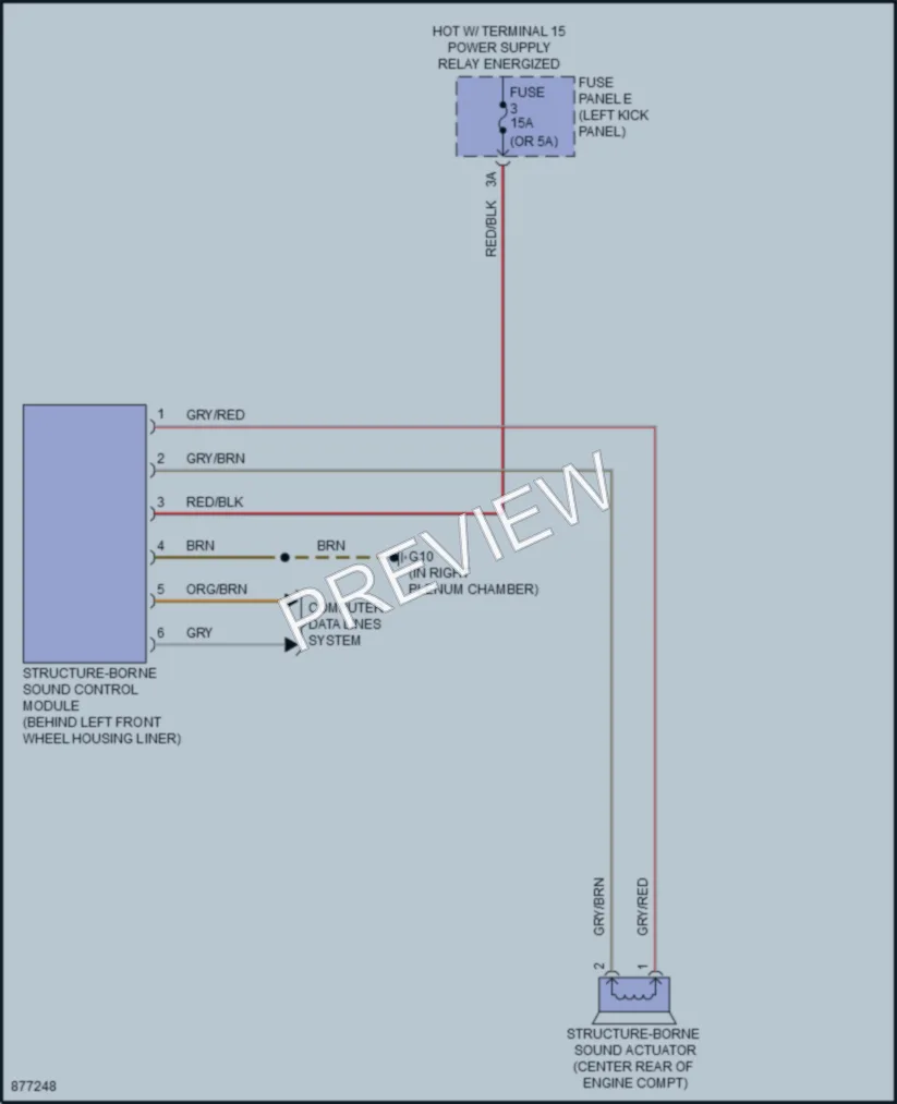 2024 Audi S6 Active Bodyworks wiring diagram preview