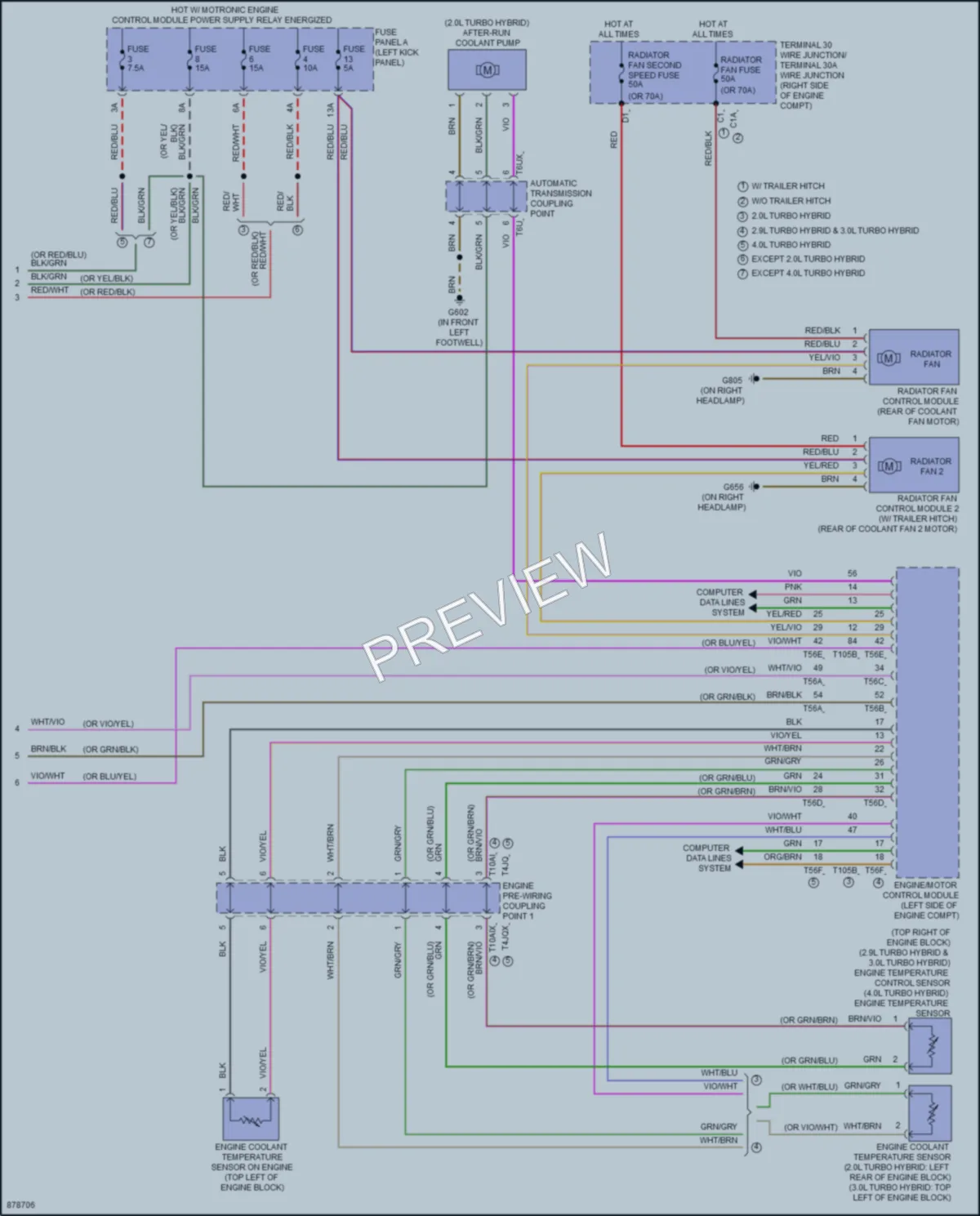 2024 Audi S6 Air Conditioning wiring diagram preview