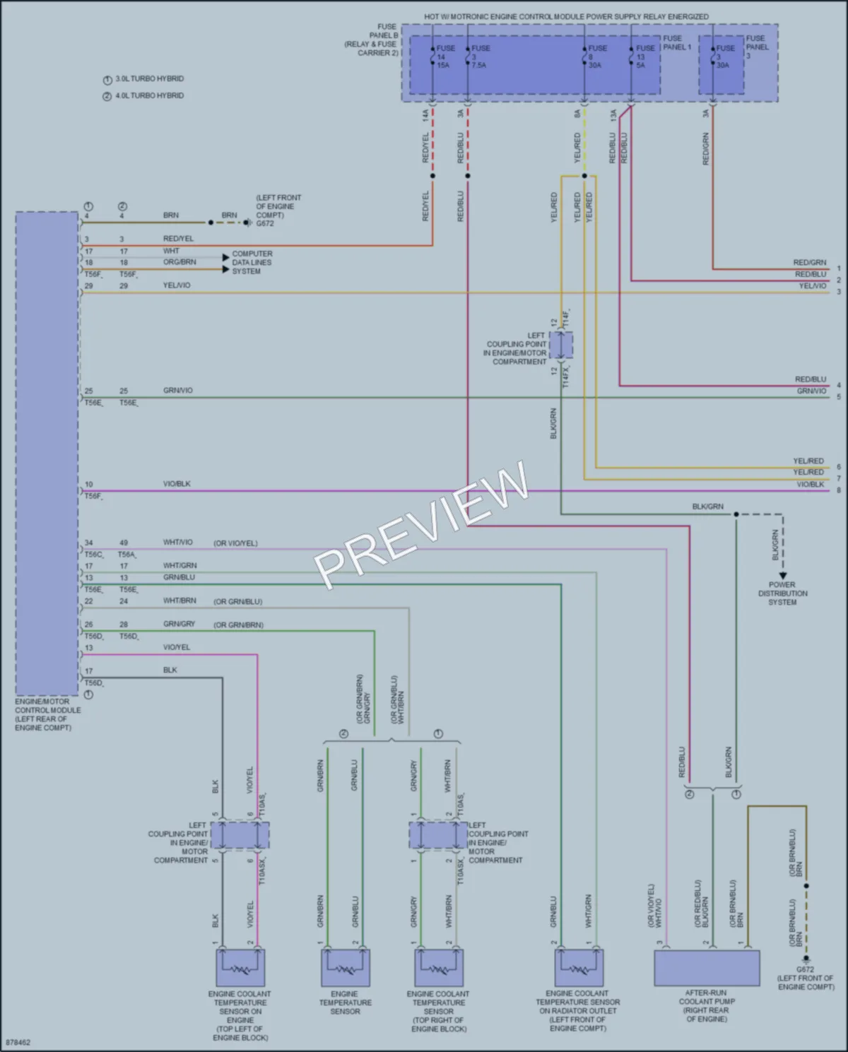 2024 Audi SQ7 Cooling Fan wiring diagram preview
