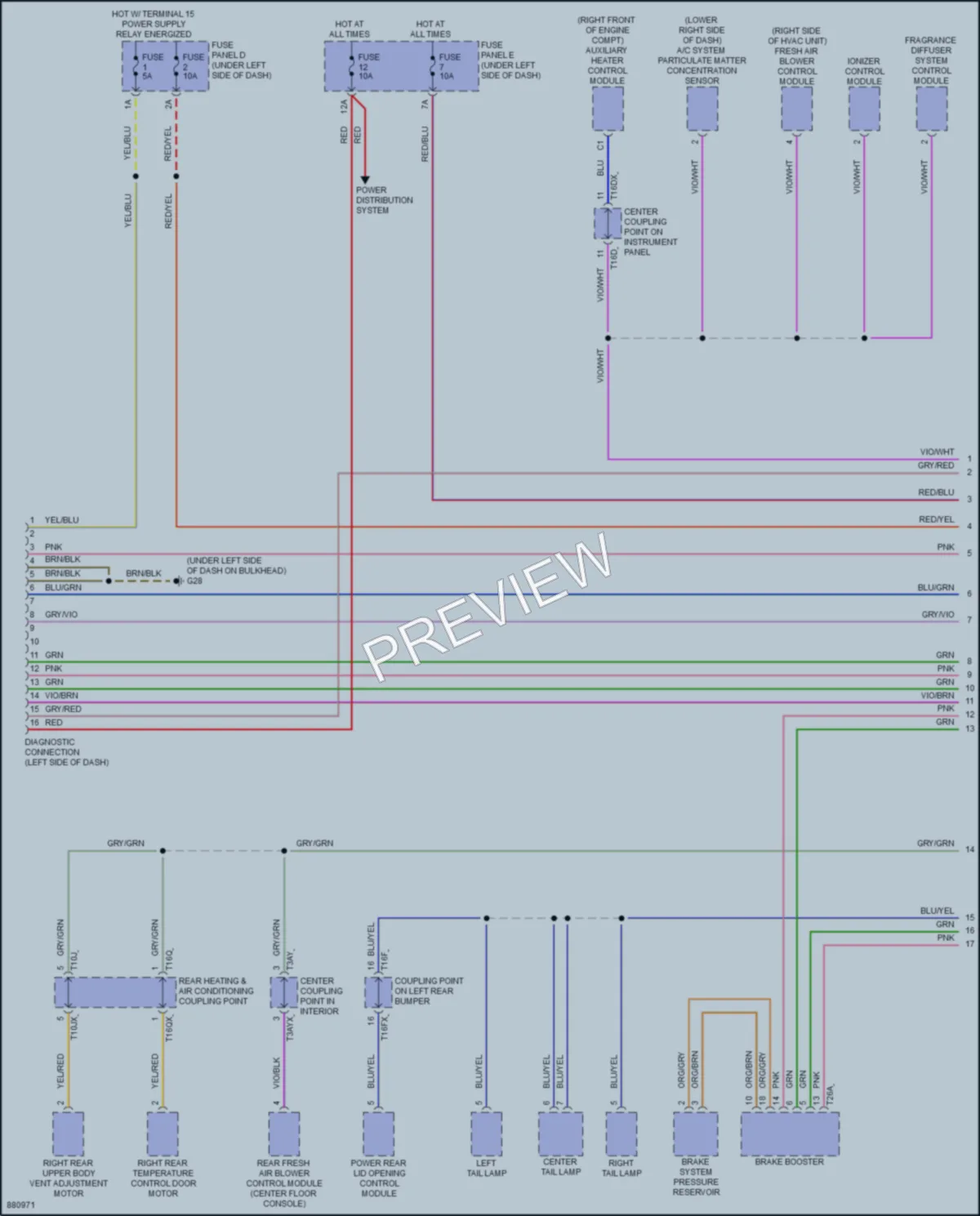 2024 Audi SQ8 Computer Data Lines wiring diagram preview