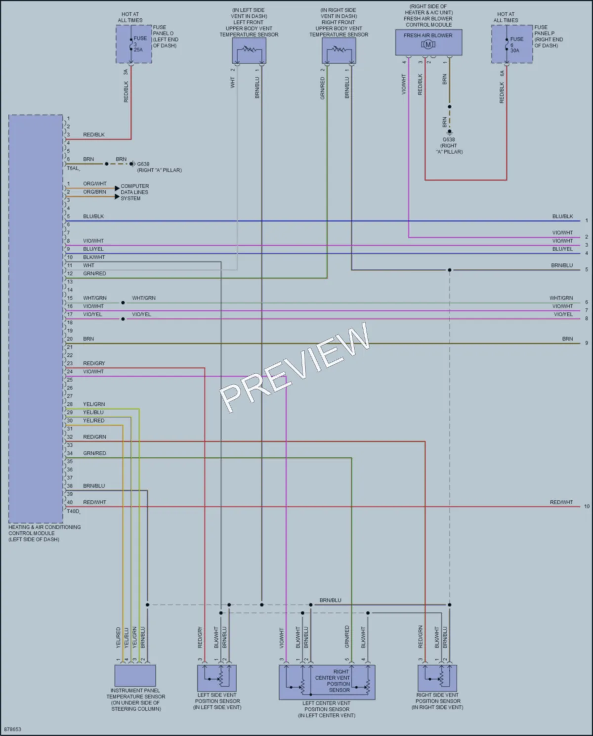 2024 Audi etronGT Air Conditioning wiring diagram preview