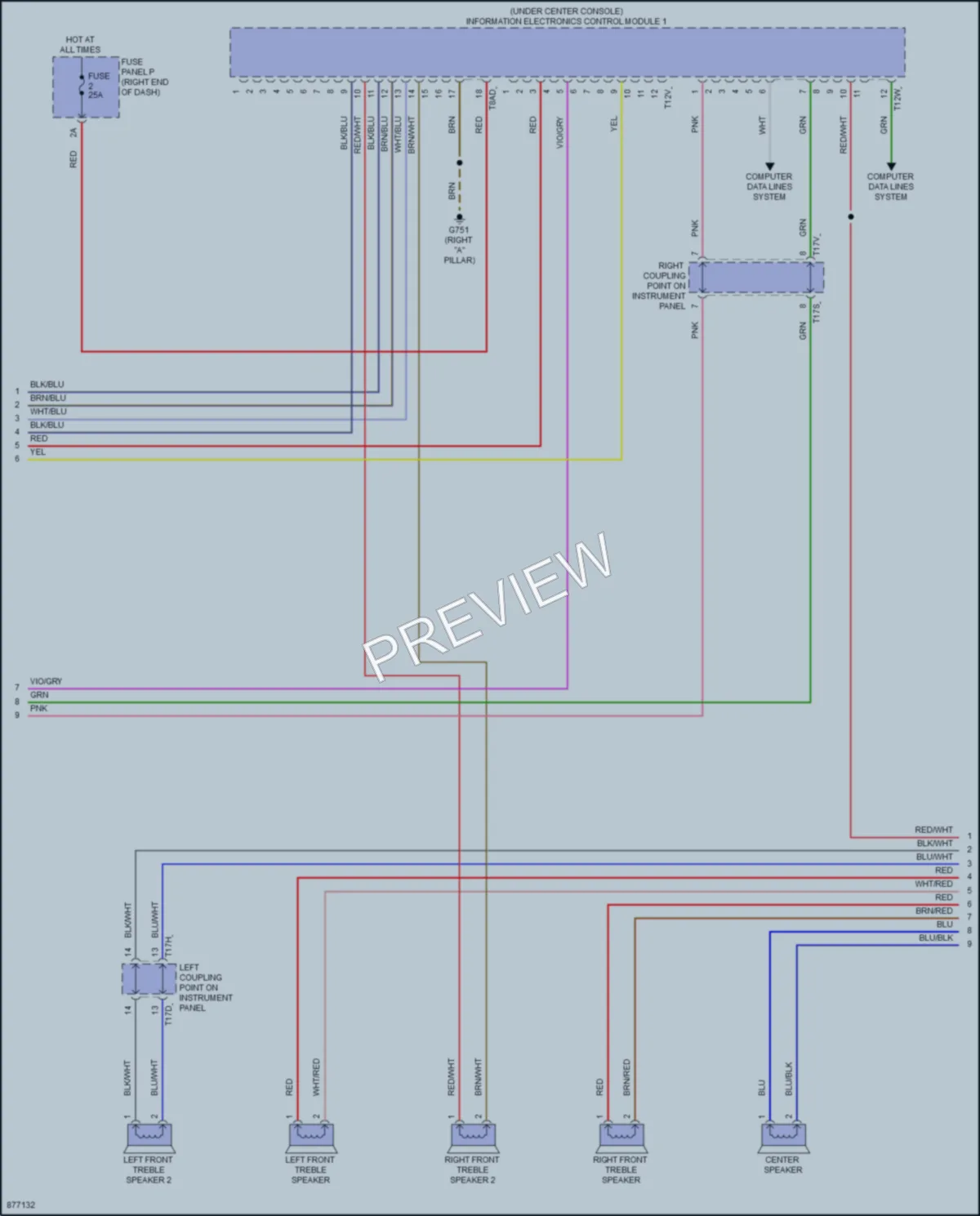 2024 Audi etronGT Navigation wiring diagram preview