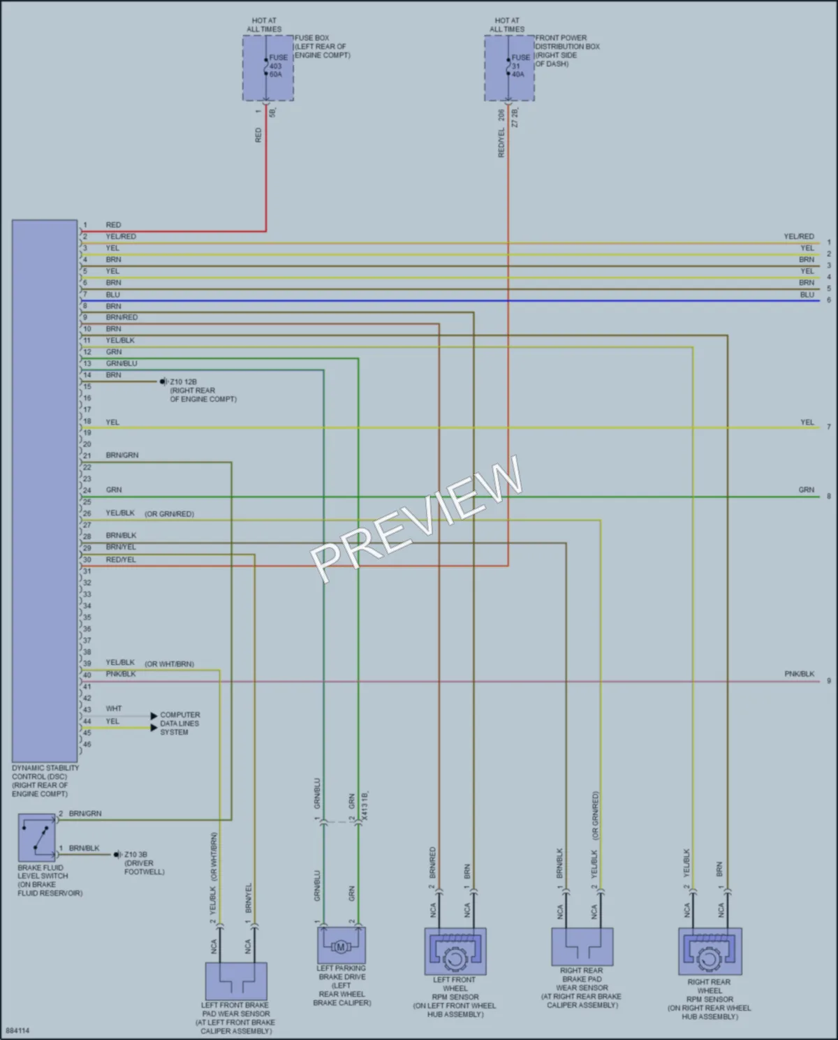 2024 BMW 228iGranCoupe Anti Lock Brakes Wiring Diagrams protected preview