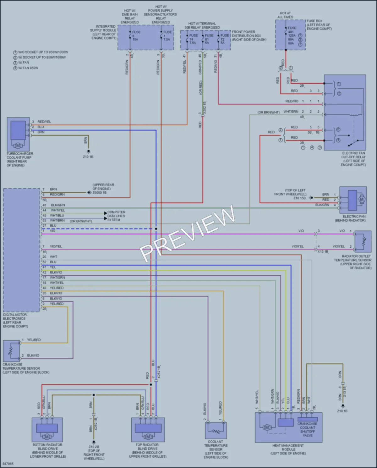 2024 BMW 228iGranCoupe Cooling Fan Wiring Diagrams protected preview