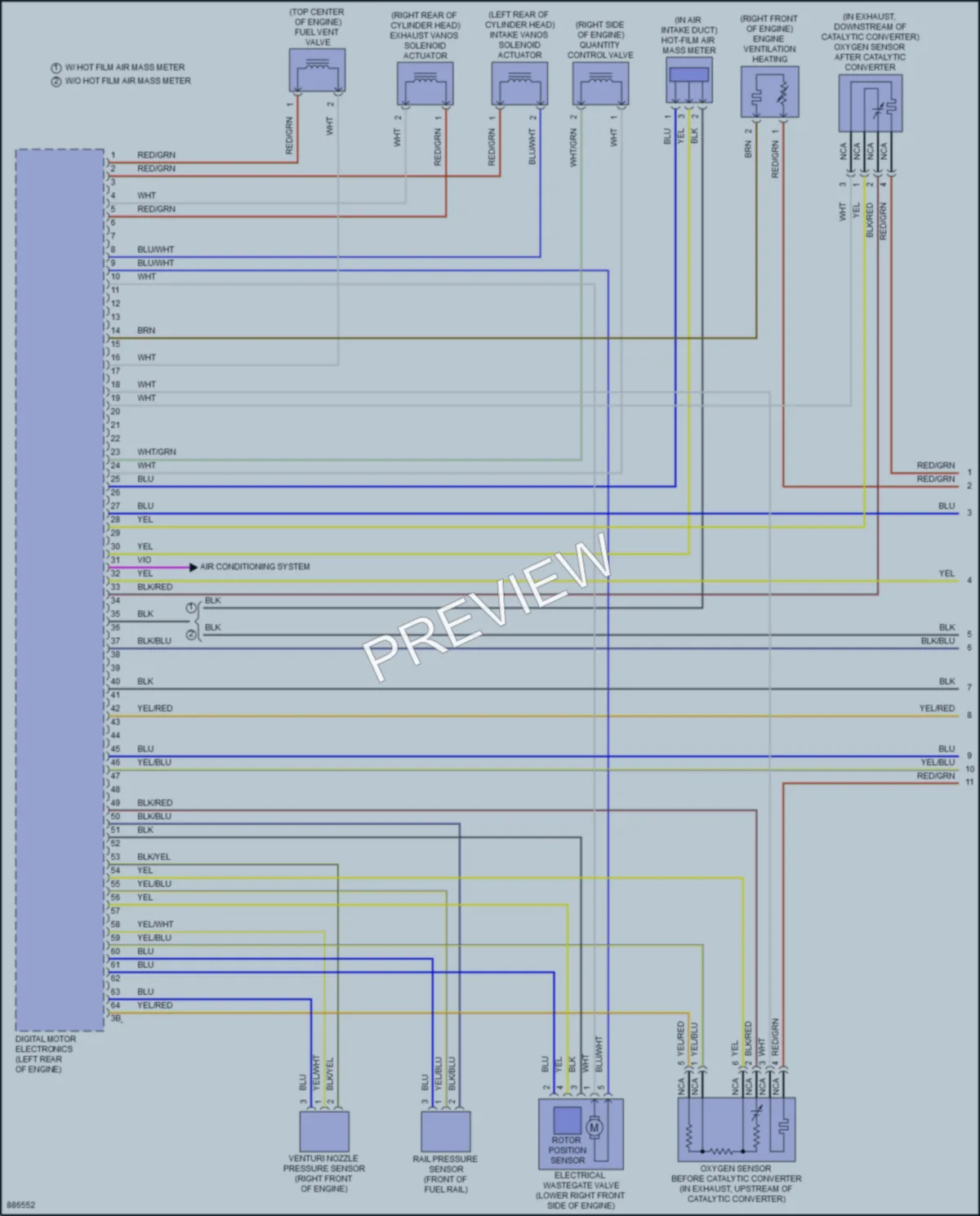 2024 BMW 330e Engine Performance wiring diagram preview