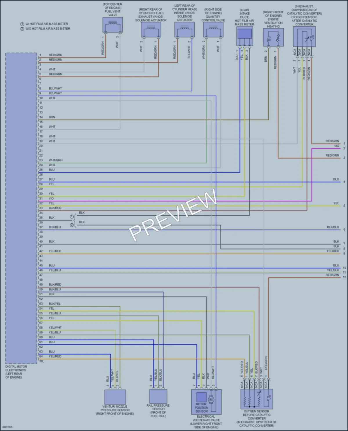 2024 BMW 330i Engine Performance wiring diagram preview
