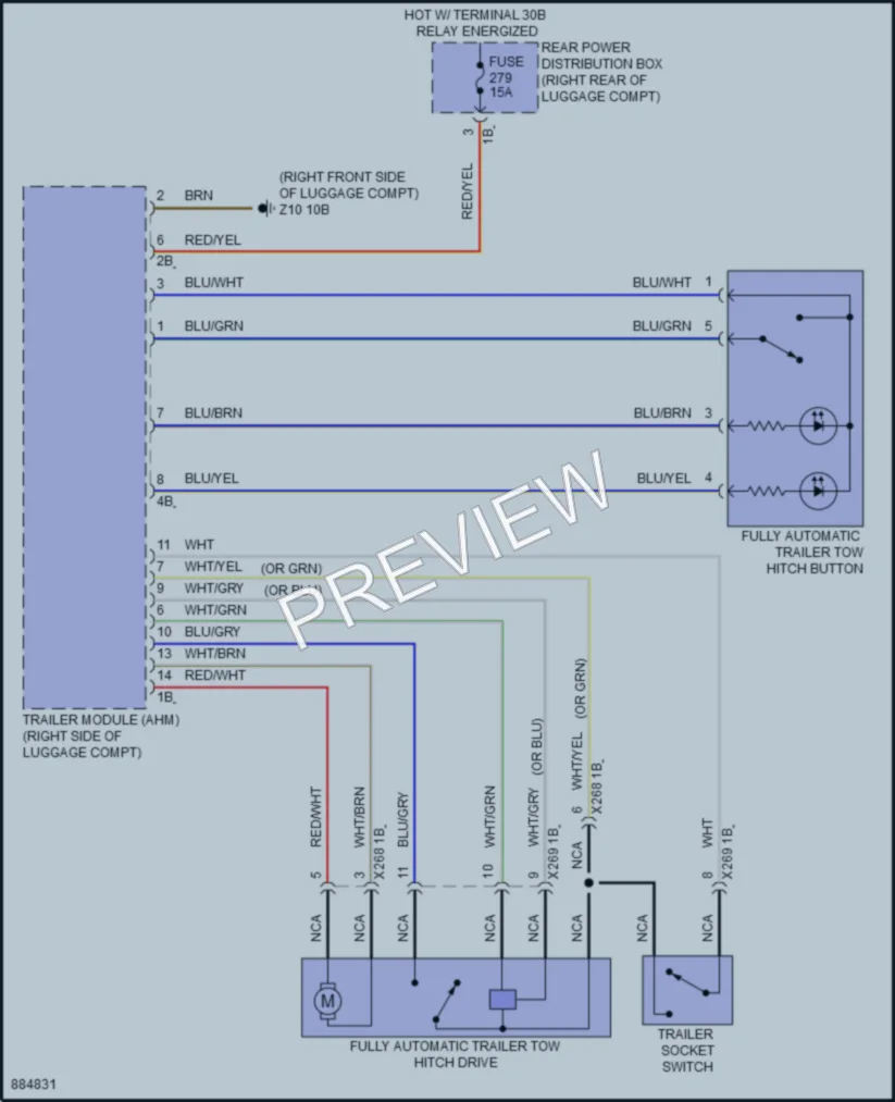 2024 BMW 540i Active Bodyworks wiring diagram preview