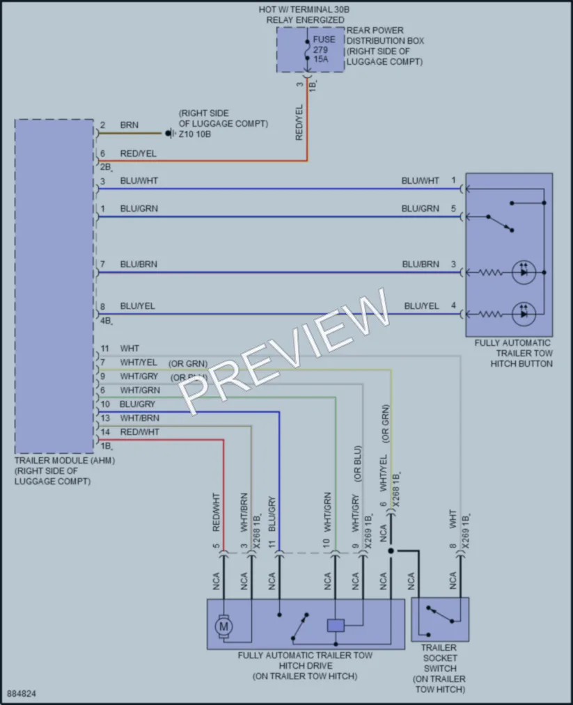 2024 BMW 760i Active Bodyworks wiring diagram preview
