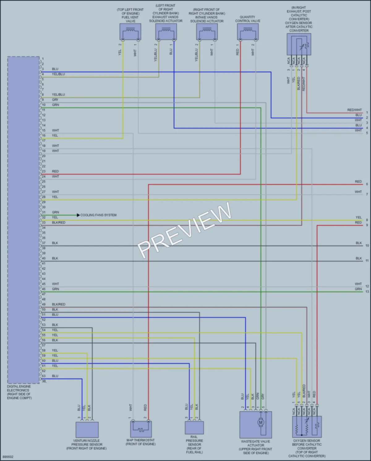 2024 BMW 760i Engine Performance wiring diagram preview