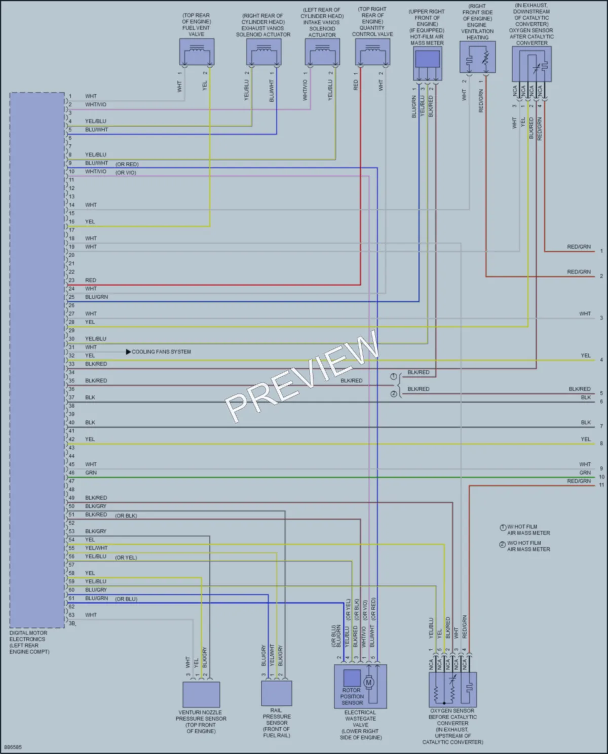2024 BMW 840i Engine Performance wiring diagram preview