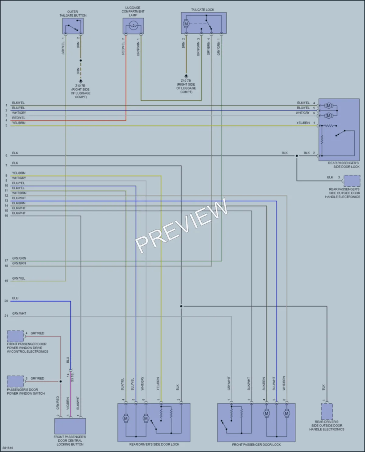 2024 BMW M235iGranCoupe Anti Theft wiring diagram preview