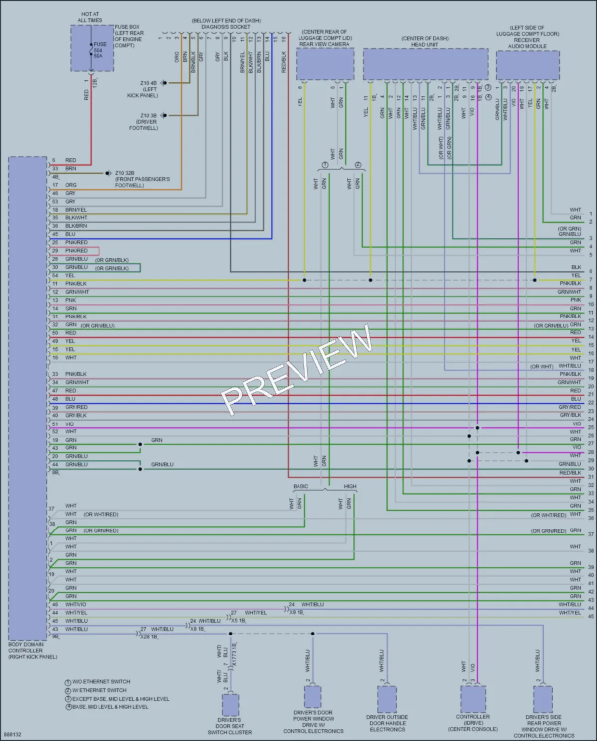 2024 BMW M235iGranCoupe Computer Data Lines wiring diagram preview